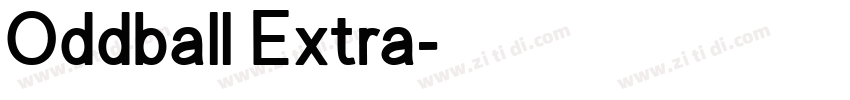 Oddball Extra字体转换